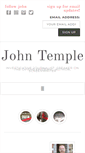 Mobile Screenshot of johntemplebooks.com